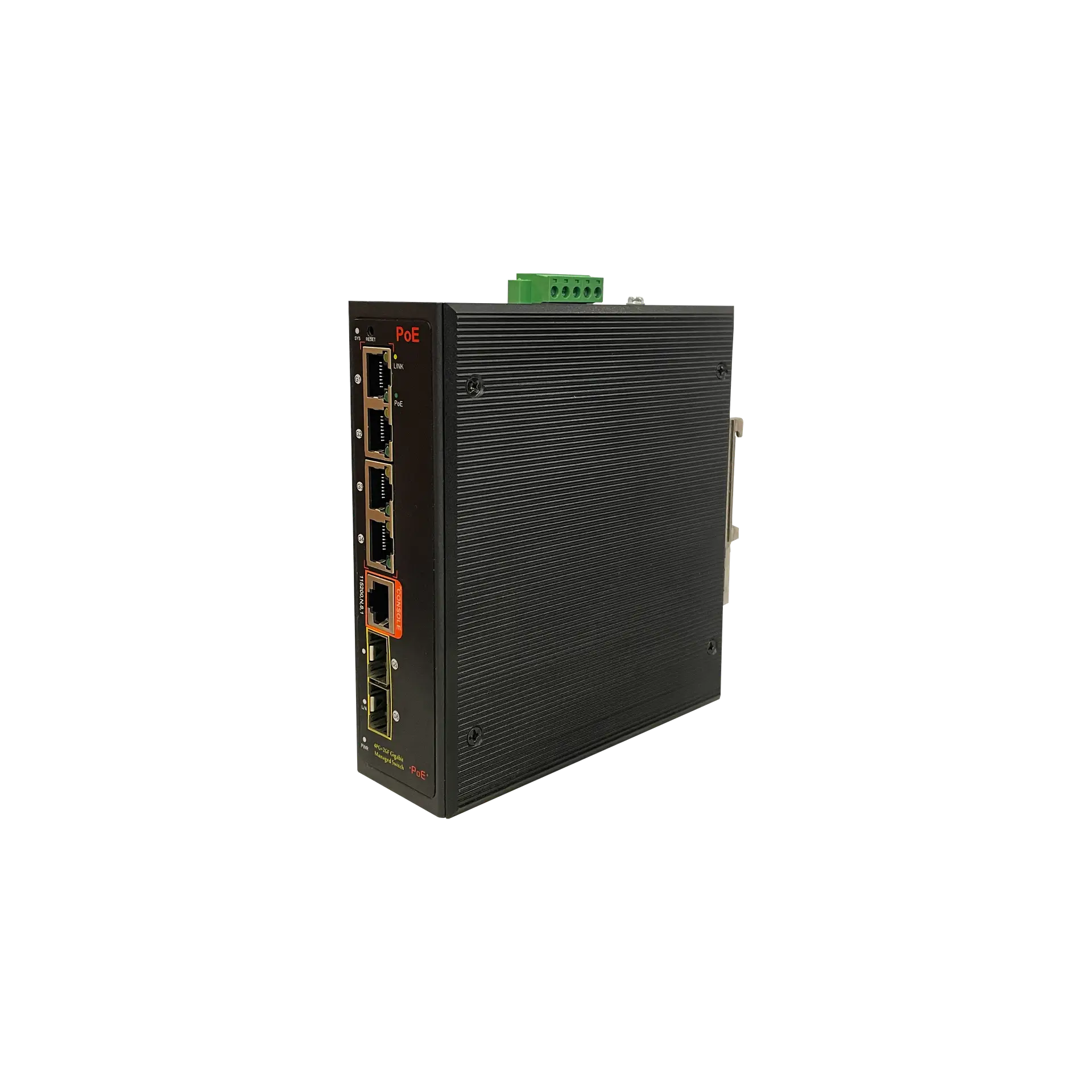 MIS120P Industrial 6 Gigabit Ports Managed PoE Switch