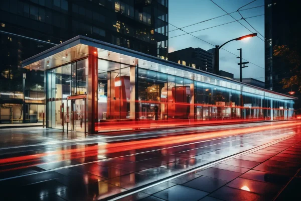 view-city-street-night